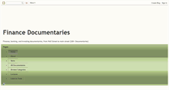 Desktop Screenshot of financedocumentaries.com
